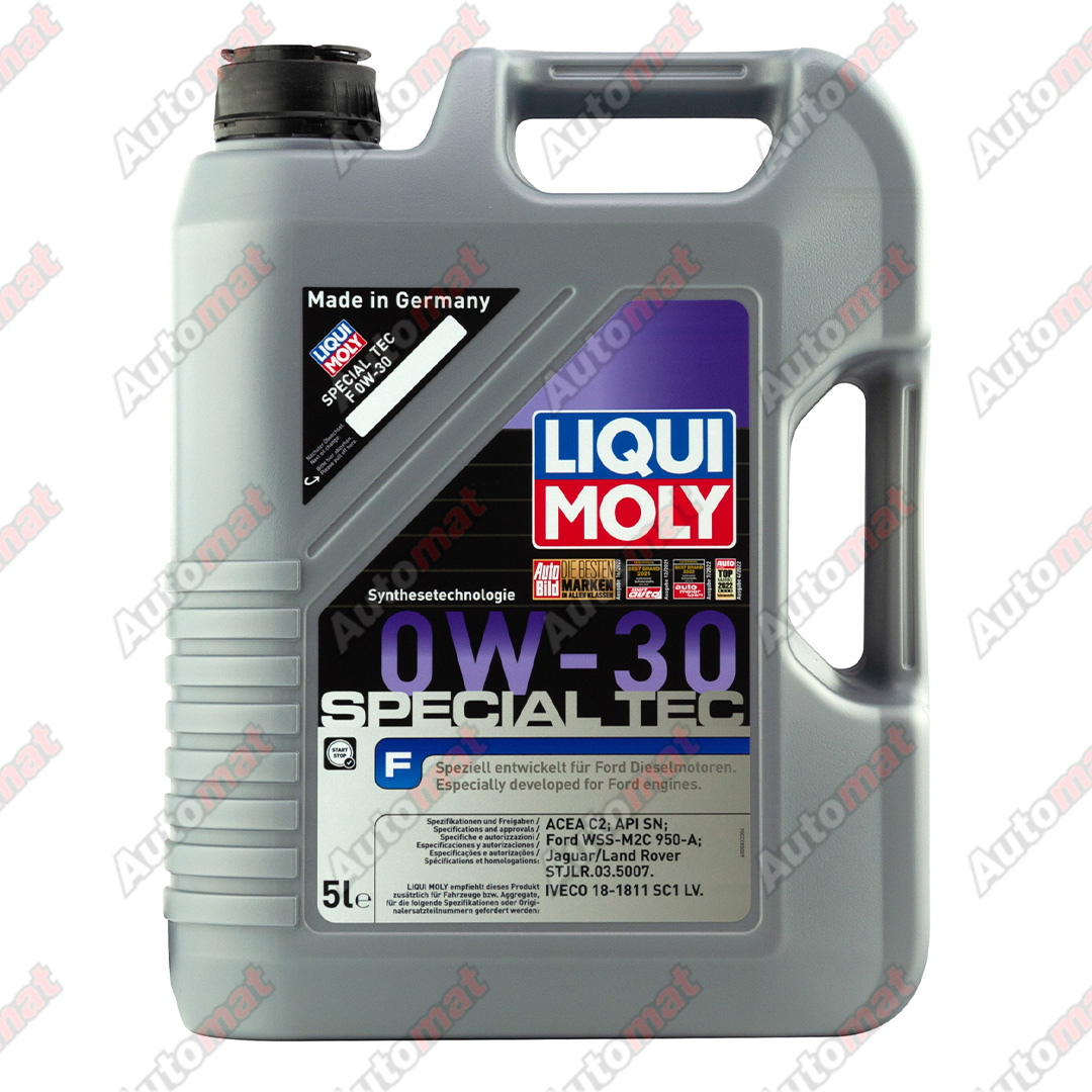 Масло моторное Liqui Moly Special Tec F 0W-30 SN С2, 5л