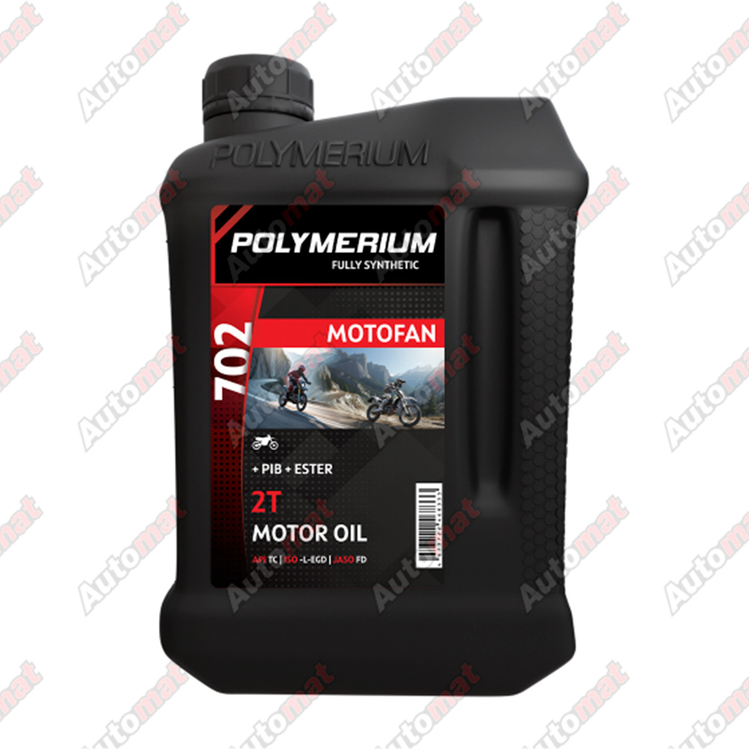 Масло моторное POLYMERIUM MOTO-FAN 2T 702, 1л