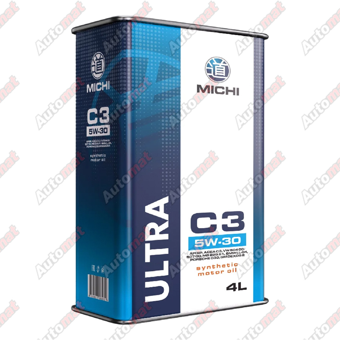 Масло моторное MICHI ULTRA 5W-30 SP C3, 4л