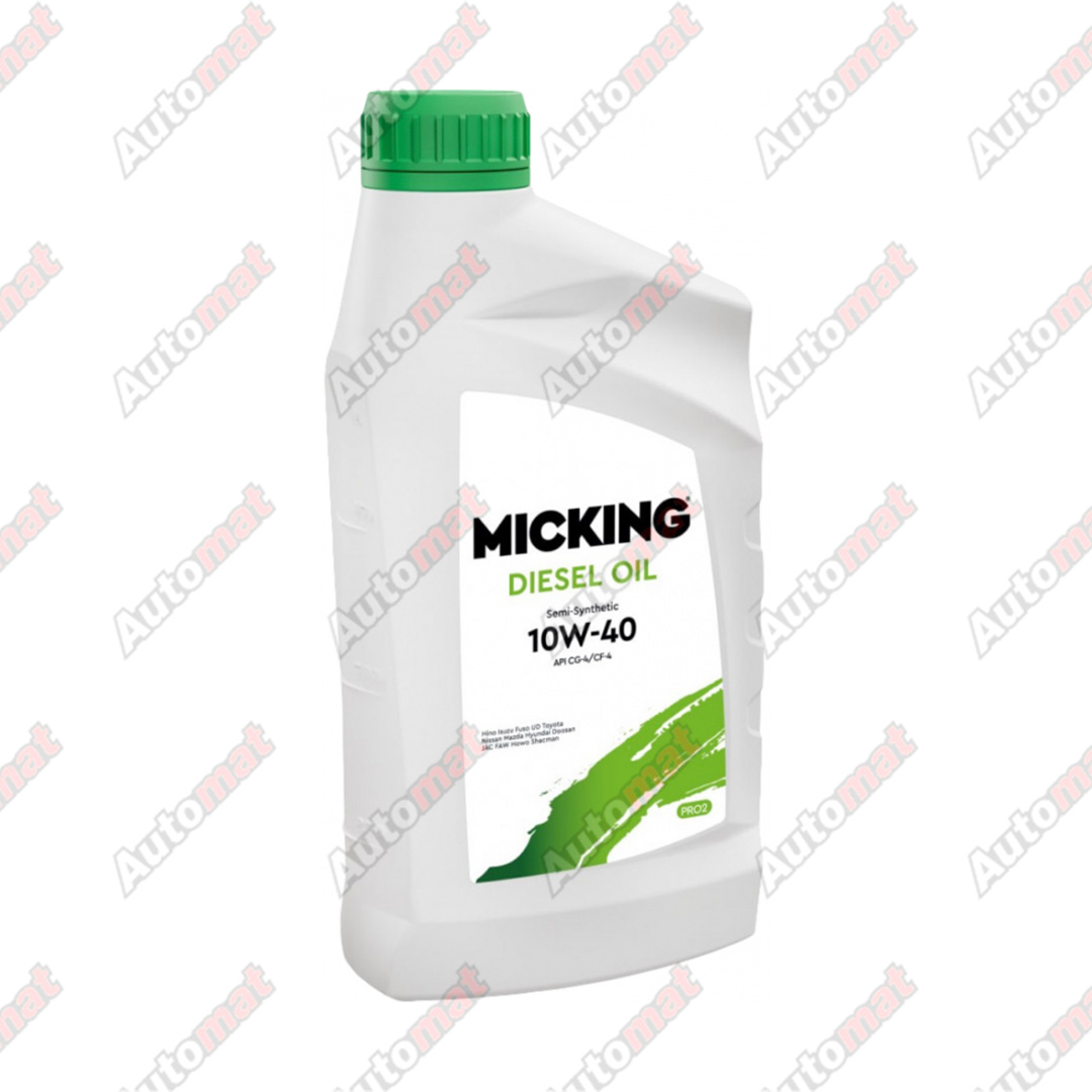 Масло моторное MICKING Diesel Oil PRO2 10W-40 API CG-4/CF-4 1л