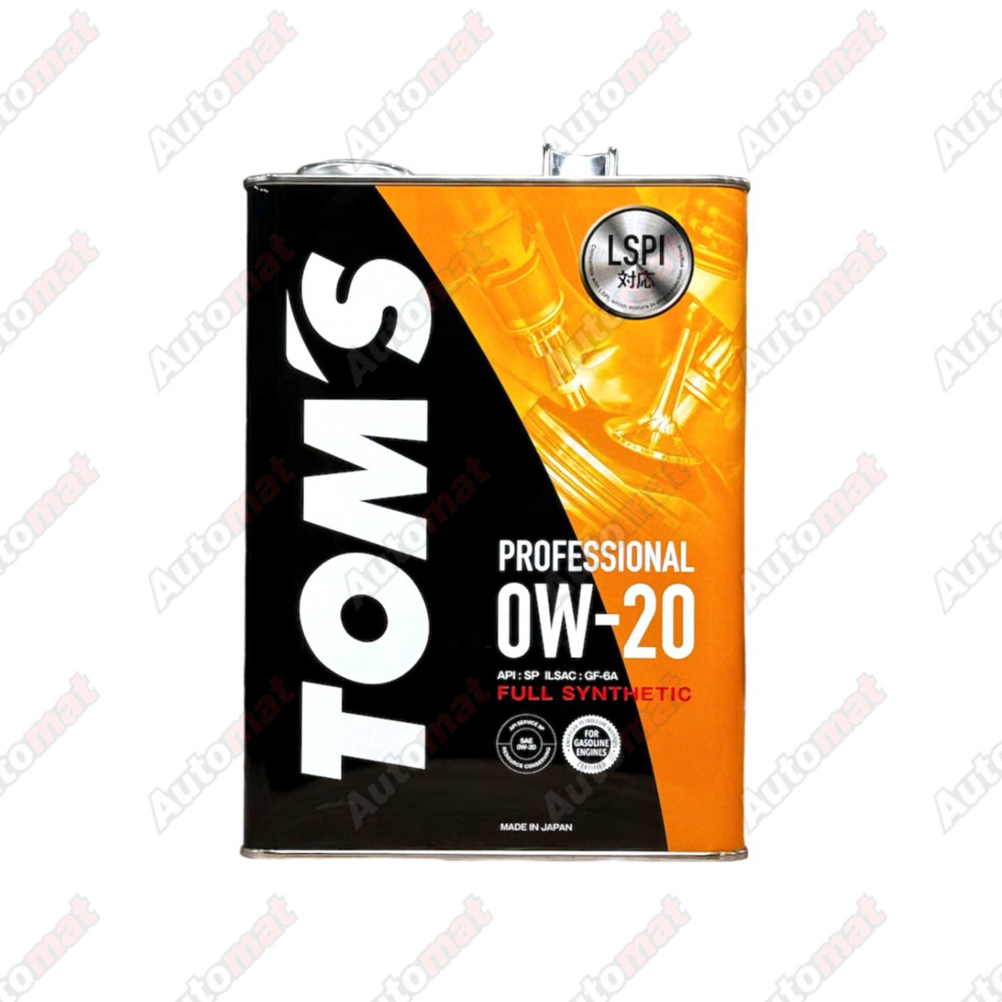 Моторное масло TOM`S Professional 0W-20 SP GF-6A, 4л