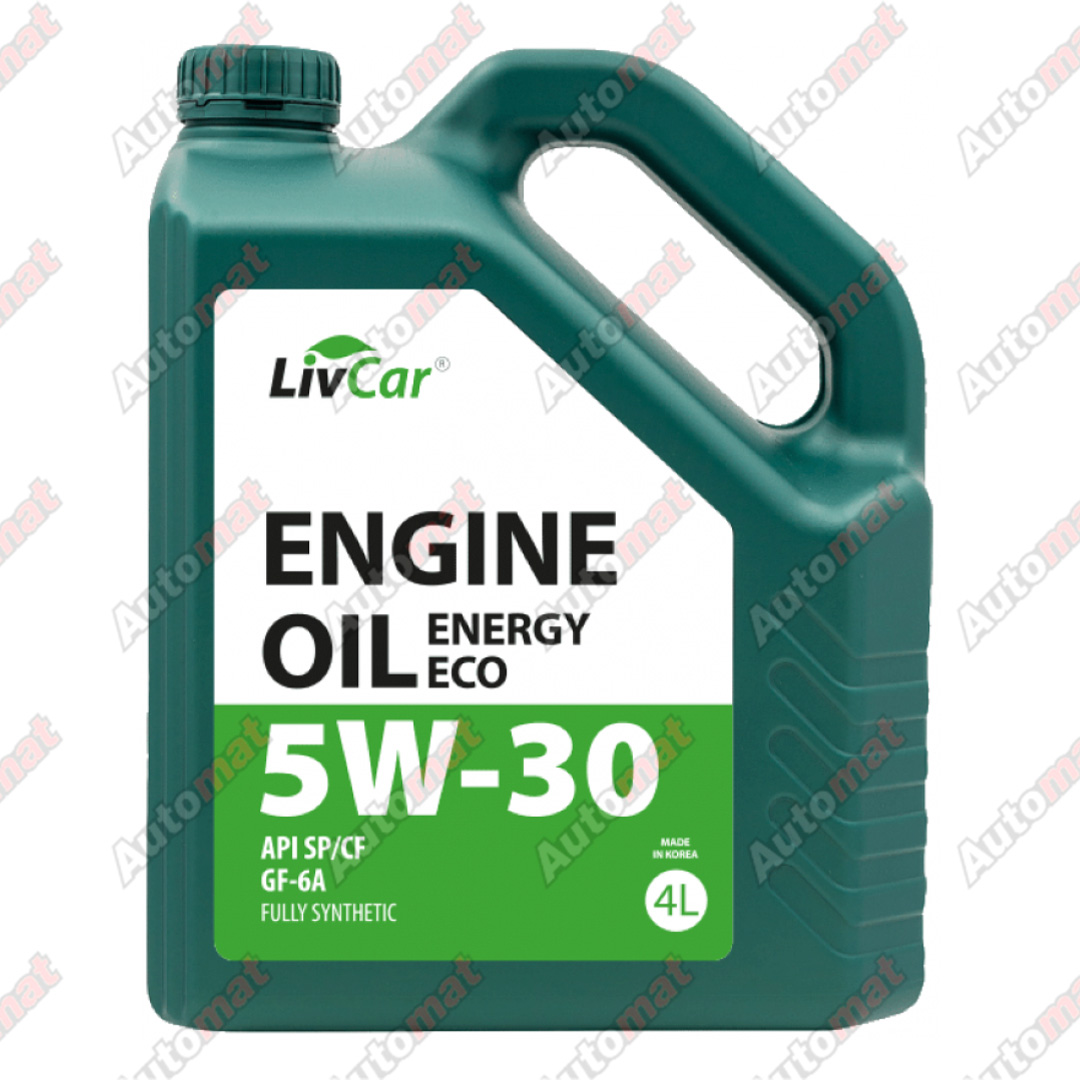 Масло моторное LIVCAR ENGINE OIL ENERGY ECO 5W-30 SP/GF-6A, 4л