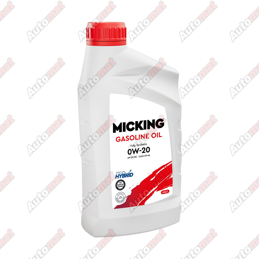 Масло моторное MICKING Gasoline Oil MG1 0W-20 API SP/RC 1л