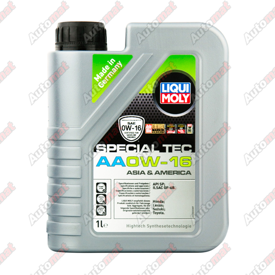 Масло моторное Liqui Moly Special Tec AA 0W-16 SP GF-6B, 1л