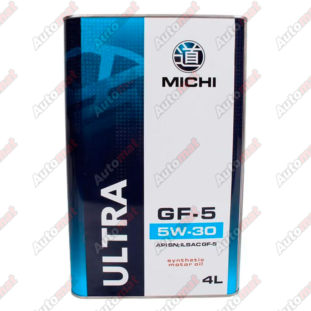Масло моторное MICHI ULTRA 5W-30 GF-5 SN, 4л
