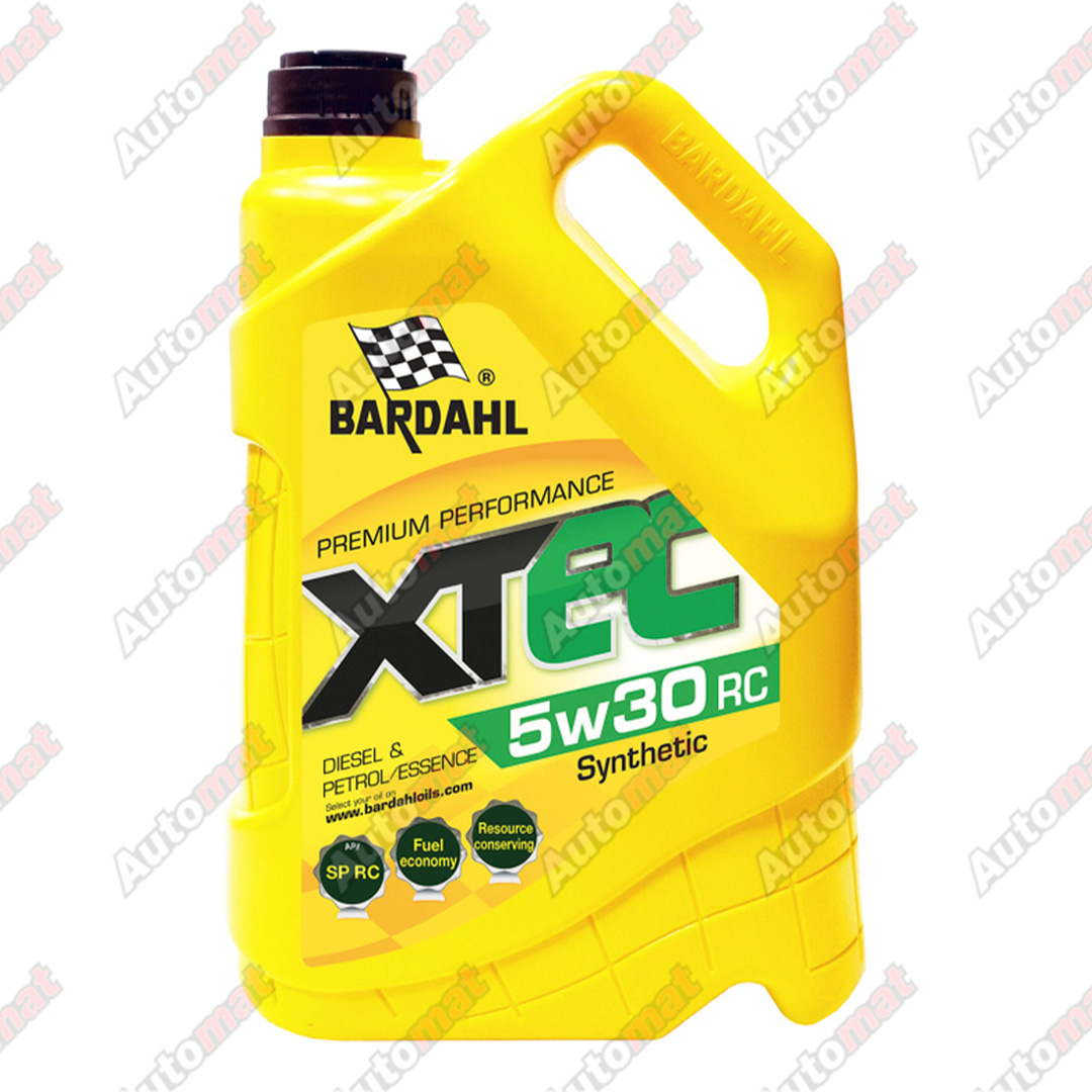 Масло моторное синтетическое BARDAHL XTEC RC C5 0W20 SN-PLUS RC ILSAC GF-5, 5л