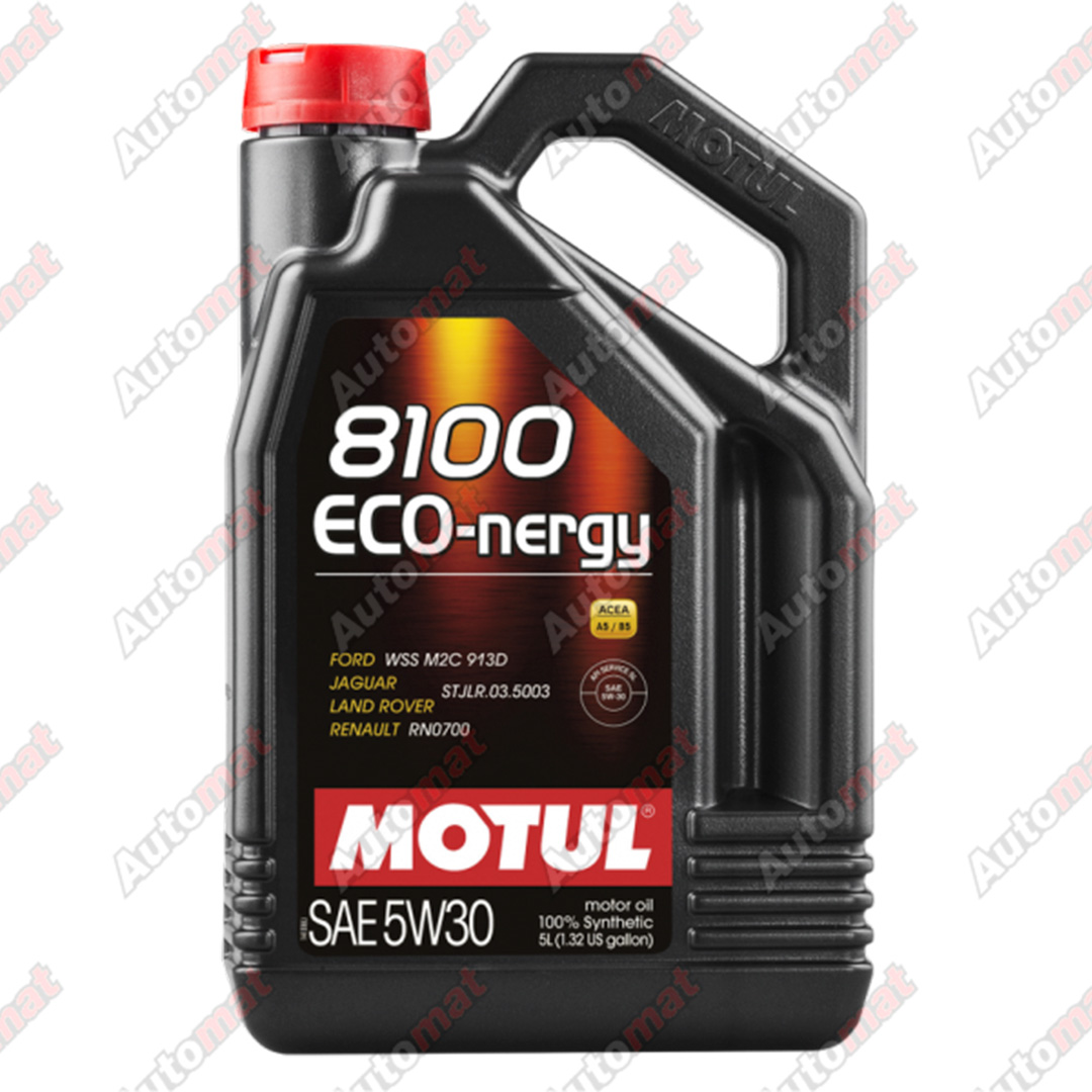Масло моторное Motul 8100 ECO-nergy 5W-30, синтетическое (5л)