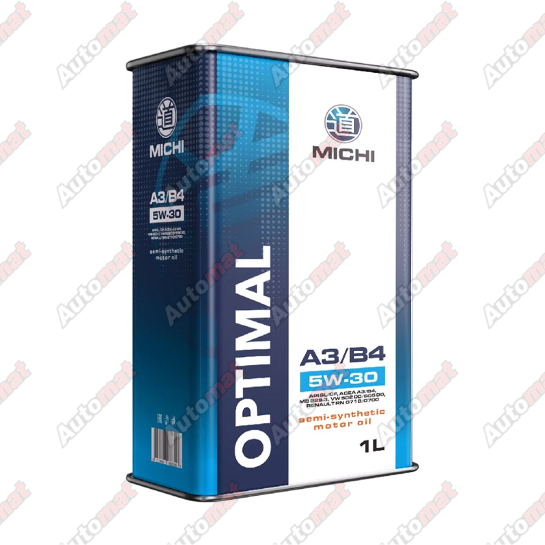 Масло моторное MICHI OPTIMAL 5W-30 SL/CF A3/B4, 1л