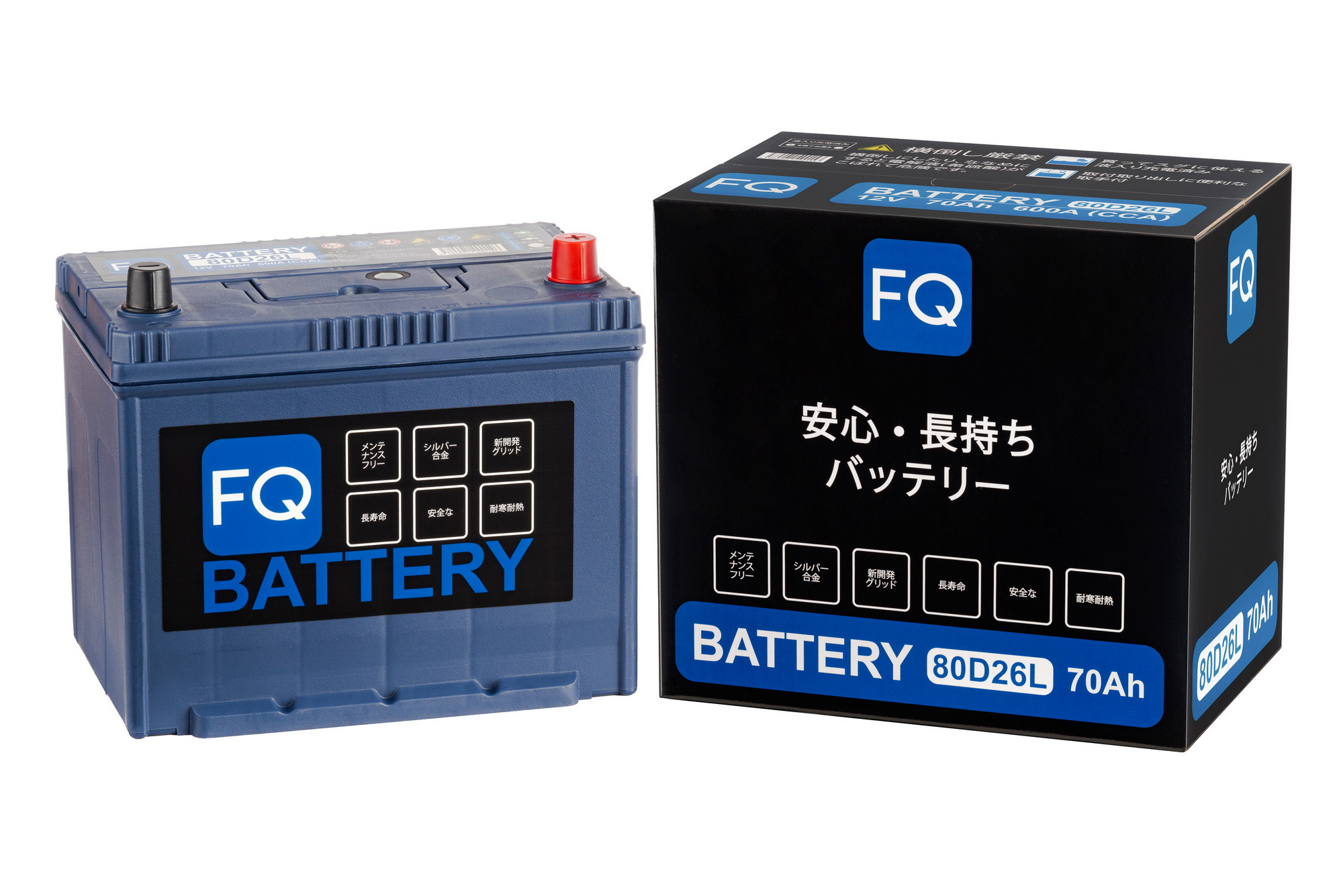 Аккумулятор FQ BLUE ENERGY SERIES 70 А/ч 80D26L