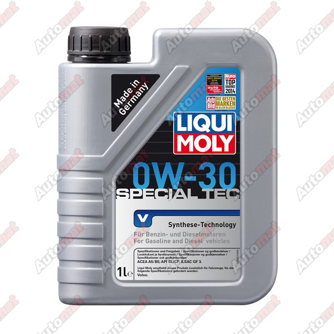 Масло моторное Liqui Moly Special Tec V 0W-30 SL/CF A7/B7 GF-3, 1л