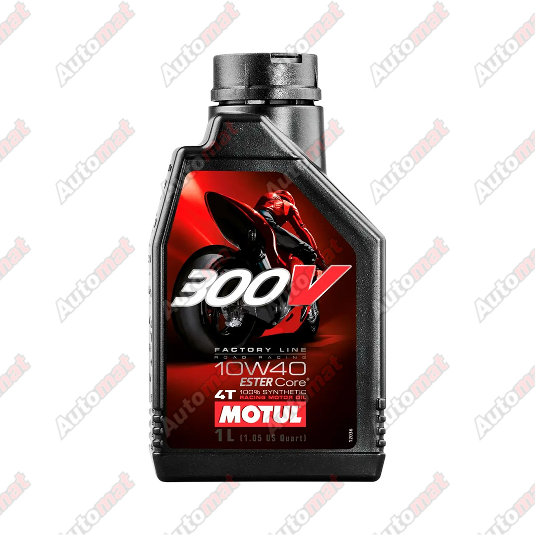 Моторное масло 300V 4T Factory Line Road Racing 10W40, синтетическое (1л)