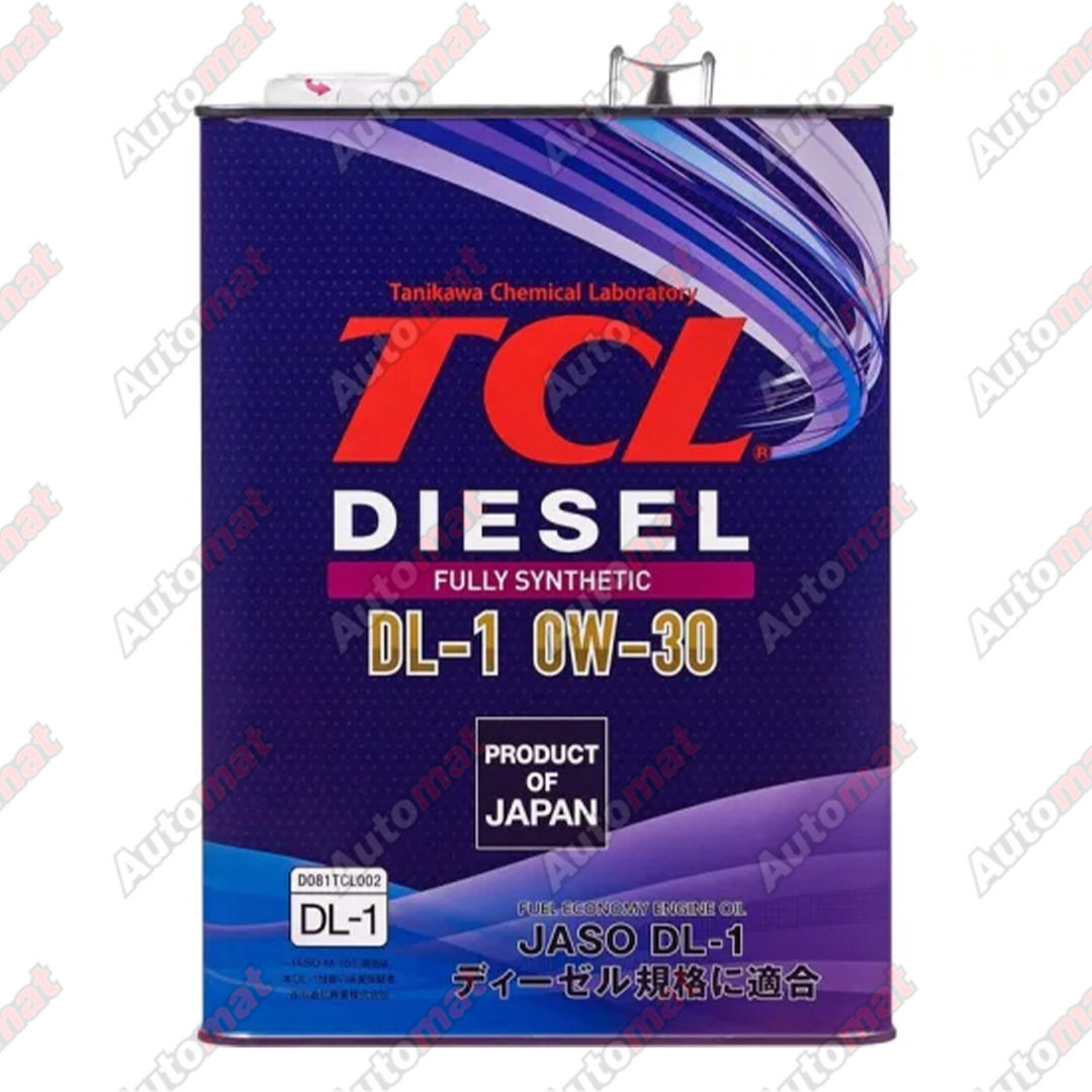 Масло моторное TCL Diesel 0W-30 DL-1, 4л