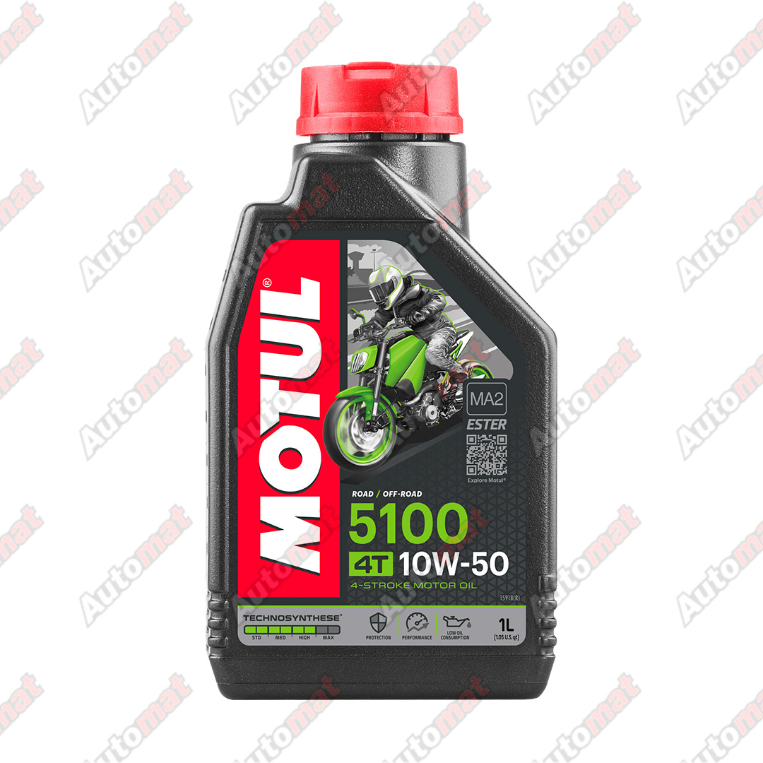 Масло моторное Motul 5100 4T 10W-50, Technosynthese (1л)