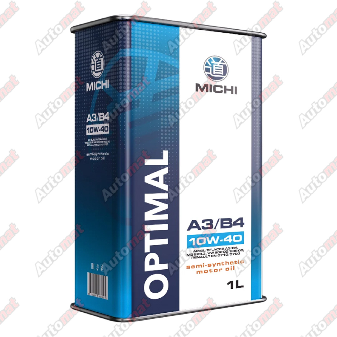 Масло моторное MICHI OPTIMAL 10W-40 SL/CF A3/B4 1л