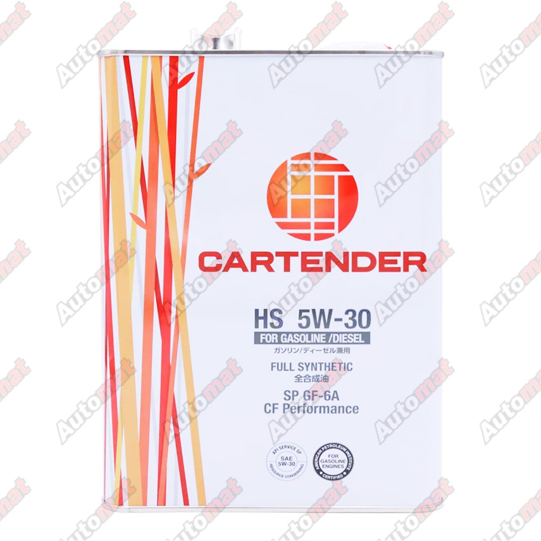 Масло моторное Cartender PERFORMANCE 5W-30 HS SP GF-6A CF, 4л