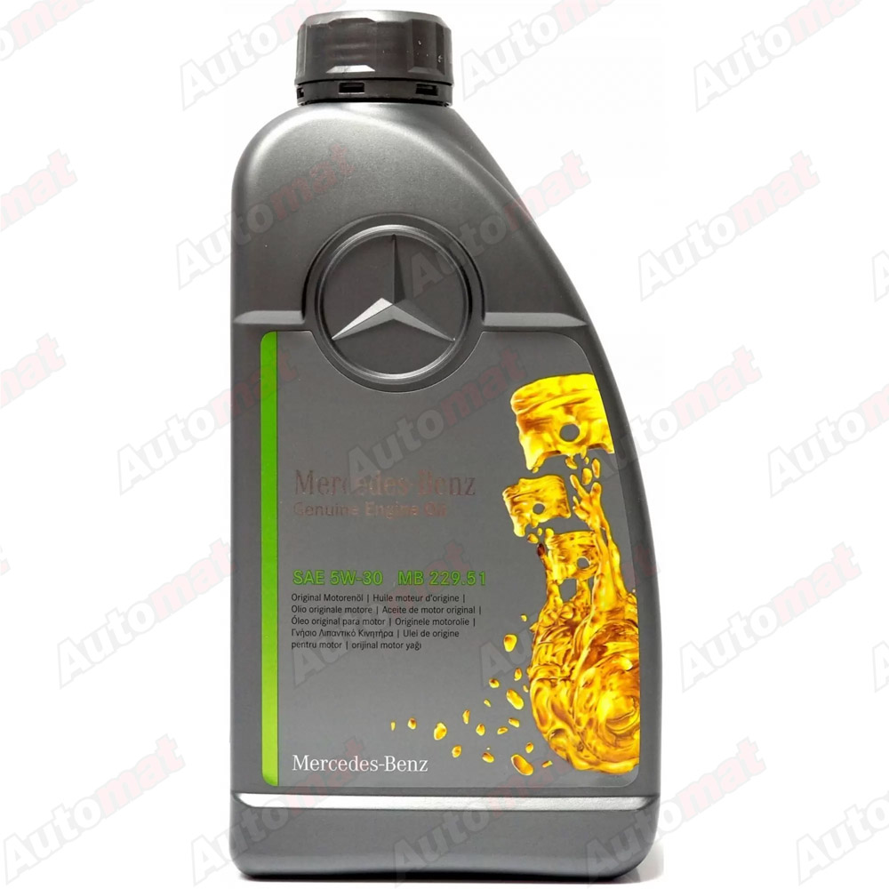 Масло моторное Mercedes-Benz 5W-30 229.51 A000989690611ABDE, 1л