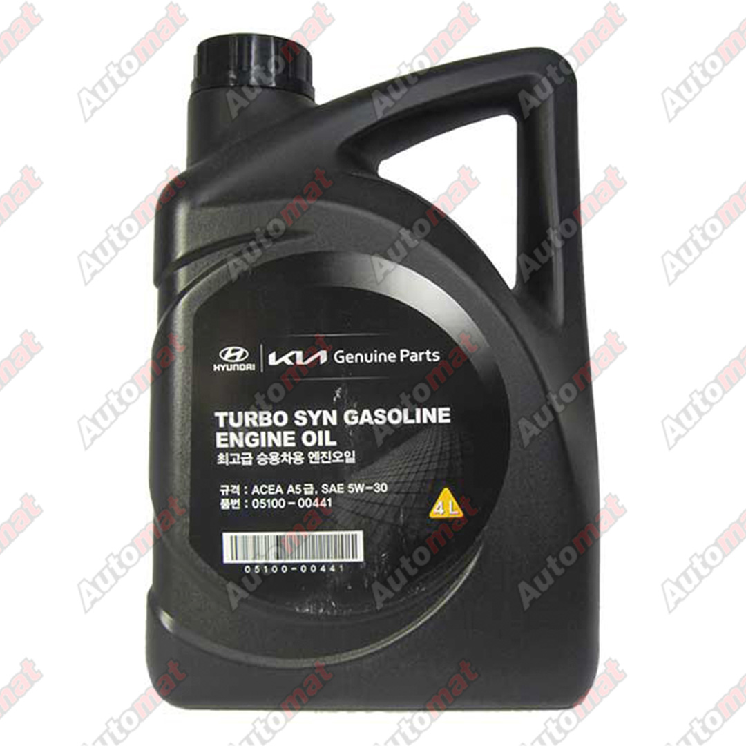 Масло моторное HYUNDAI/KIA Turbo SYN Gasoline 5W-30 A5, 4л