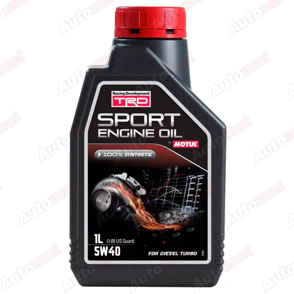 Масло моторное Motul TRD SPORT ENGINE OIL 5W-40 DIESEL, синтетическое, 1л