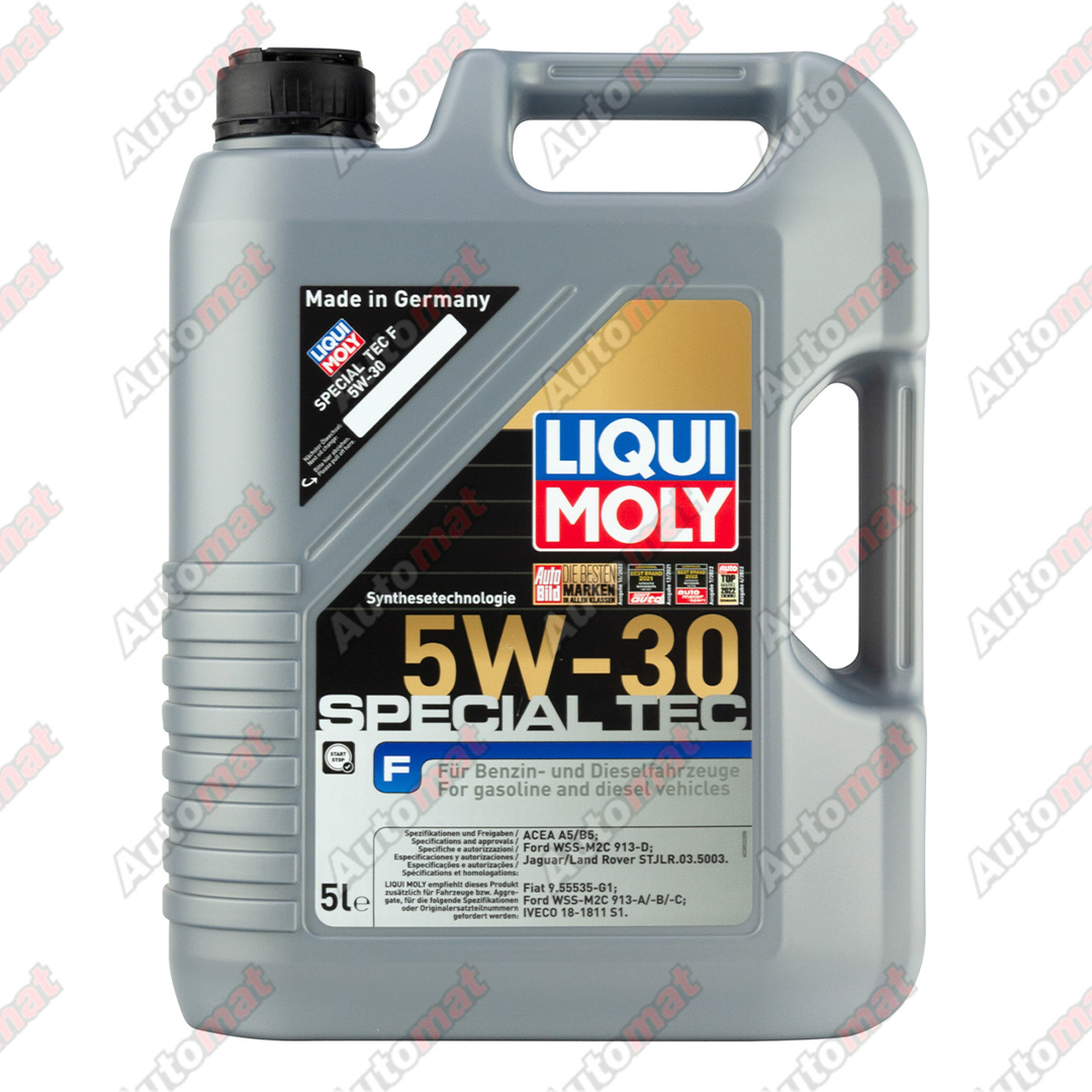Масло моторное Liqui Moly Special Tec F 5W-30 A5/B5, 5л