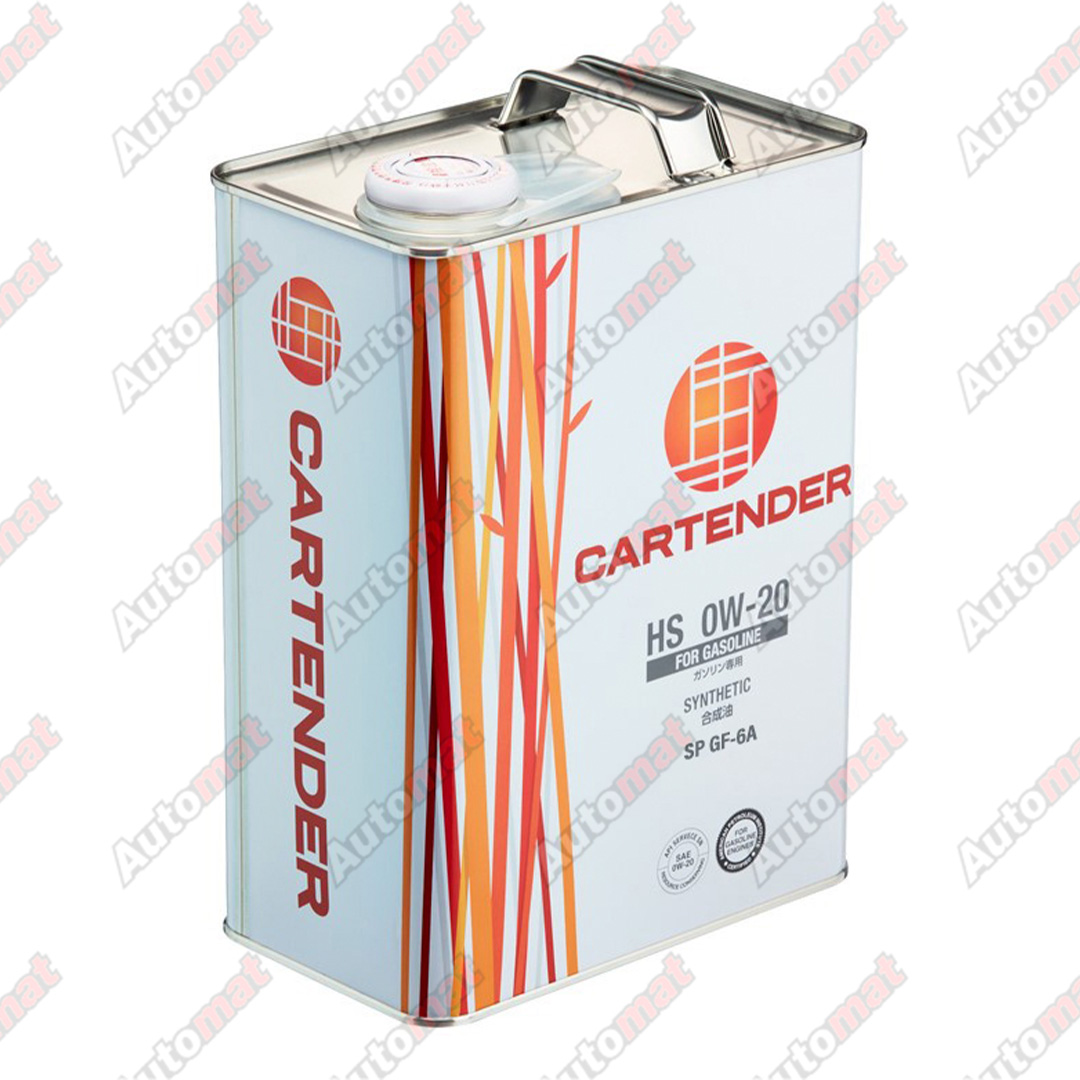 Масло моторное Cartender 0W-20 HS SP GF-6A, 4л