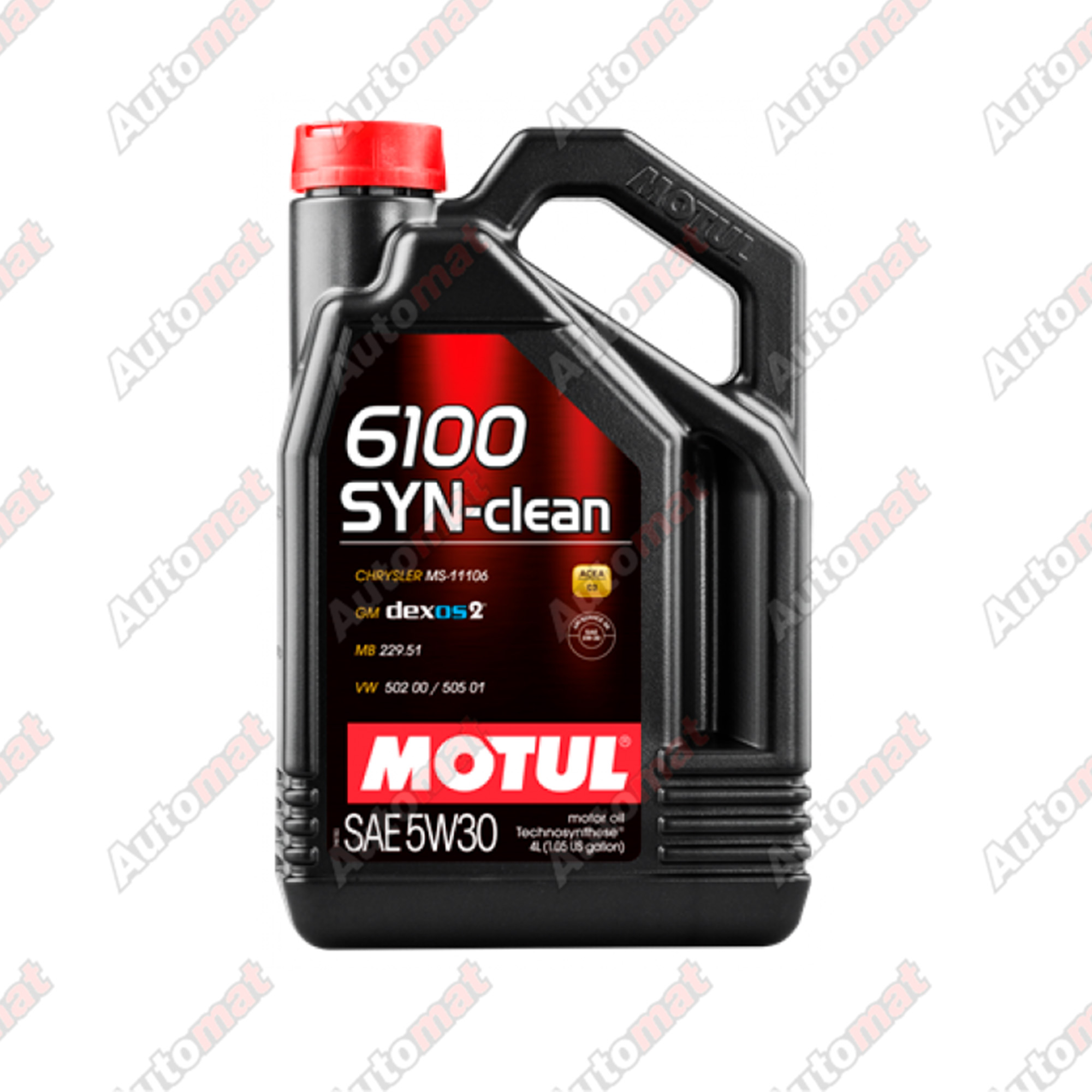 Масло моторное Motul 6100 SYN-CLEAN 5W-30 Technosynthese, 4л