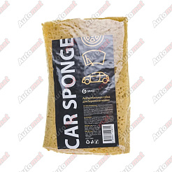 Губка автомобильная крупнопористая CAR SPONGE (индивид упак)