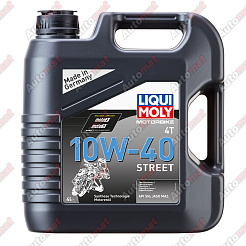 Масло моторное Liqui Moly Motorbike Street 10W-40 SP MA2 4T 4л 7512